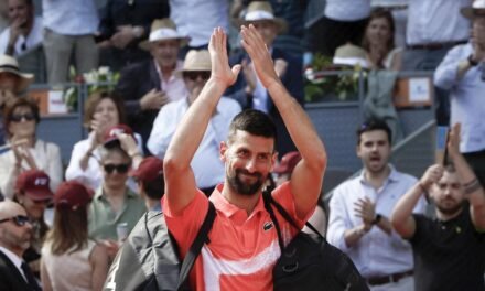 Djokovic no levanta cabeza y se despide de Madrid a la primera