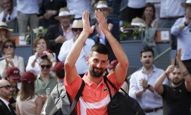 Djokovic no levanta cabeza y se despide de Madrid a la primera