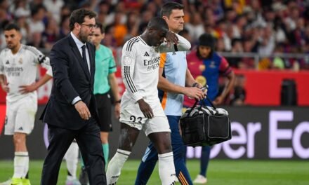 Ferland Mendy, baja de diez a doce semanas