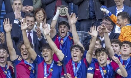El juvenil gana la UEFA Youth League y el Barça pone rumbo a un triplete utópico