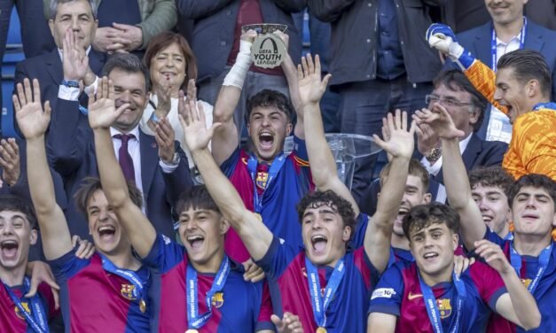 El juvenil gana la UEFA Youth League y el Barça pone rumbo a un triplete utópico
