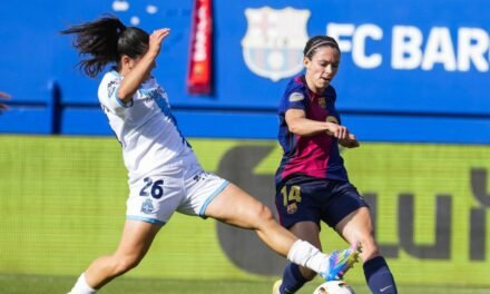 El Barça acaricia la Liga con una nueva goleada ante el Deportivo