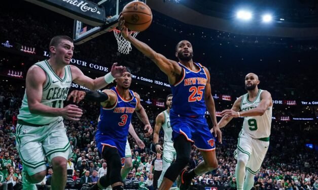 Los Knicks asaltan el Garden de Boston con una gran remontada (105-108)