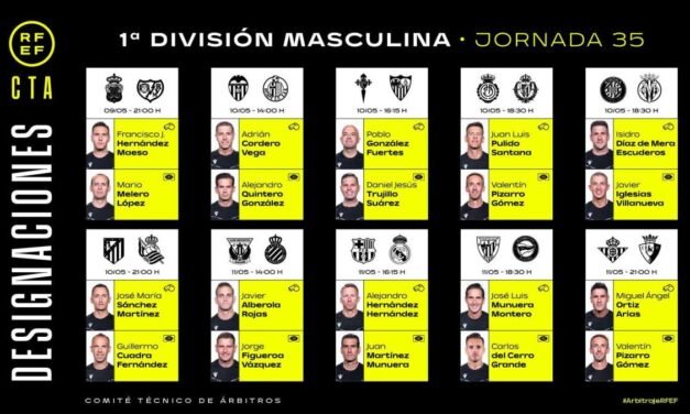 Hernández Hernández dirigirá el clásico del domingo