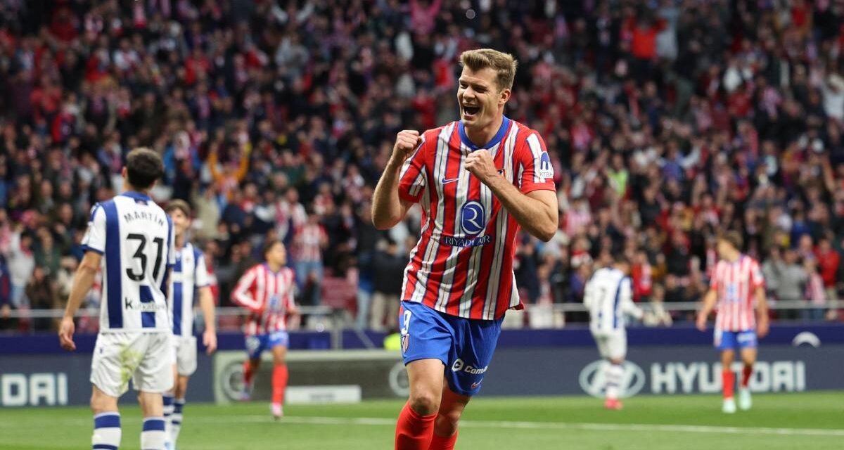 Póquer de Sørloth para romper a la Real