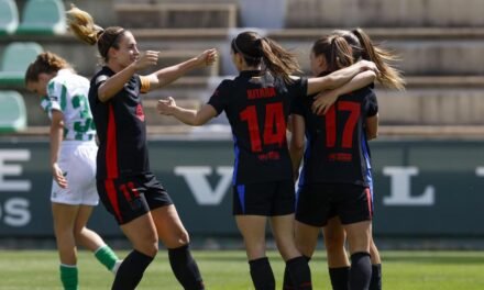 El Barcelona, campeonas sin fin de la Liga F