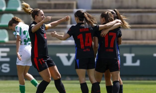 El Barcelona, campeonas sin fin de la Liga F