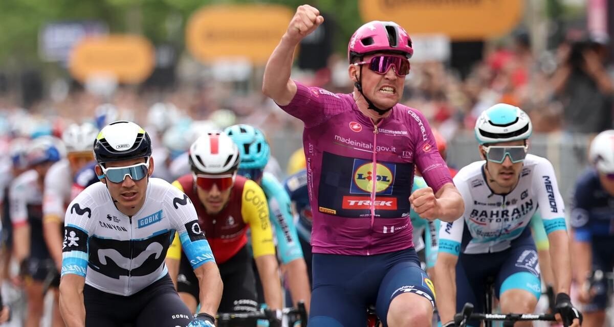 Mads Pedersen, de la ‘ciclamino’ a la rosa