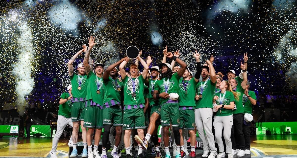 Unicaja conquista la Liga de Campeones FIBA y suma ya cuatro títulos este año