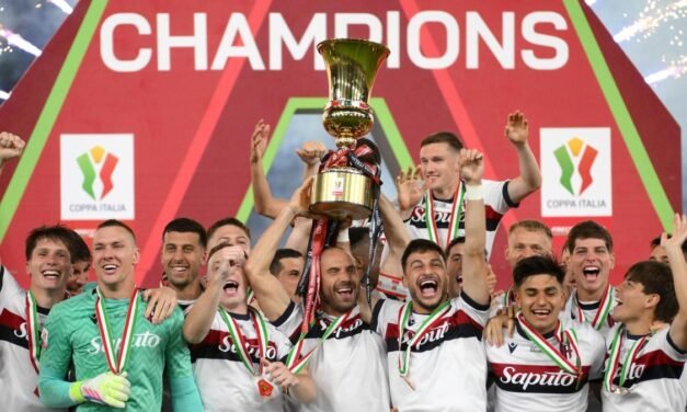 El Bolonia gana la Coppa Italia medio siglo después