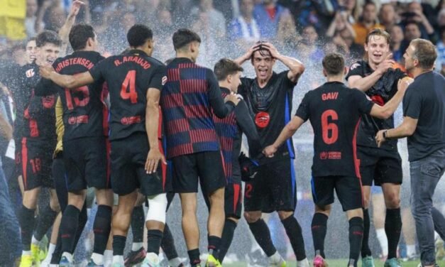 Rúa del Barça 2025 | Celebración de campeón de LaLiga, la Copa del Rey y la Supercopa de España en Barcelona, en directo