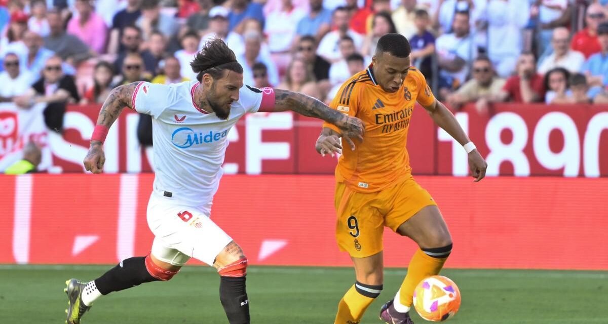El Real Madrid derriba la resistencia de un Sevilla con nueve
