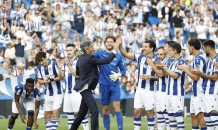 El Girona no empaña la fiesta de despedida Alguacil en Anoeta