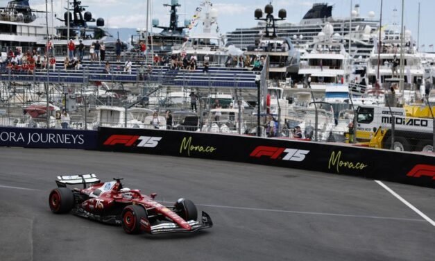 Leclerc marca la pauta en casa, con Verstappen y Norris cerca, Sainz 7.º y Alonso, 10.º