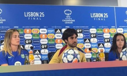 El Barça presume de Alexia y Aitana en Lisboa: “Es normal que digan que somos favoritas”
