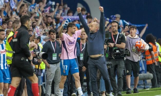 Manolo González: “Papá está en Primera; este equipo es espectacular”