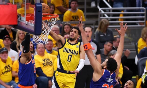 Los Pacers se colocan a un paso de la final con una gran actuación de Haliburton (130-121)