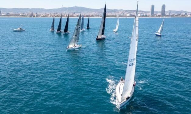La flota de ORC A Dos abre el Trofeo Conde de Godó BMW de vela