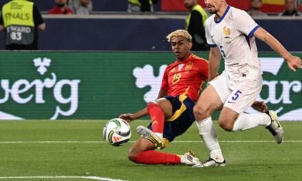 Lamine Yamal baila ante Dembélé y Mbappé