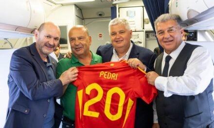 Laporta acude a Munich para ver la final de la Nations League invitado por la RFEF