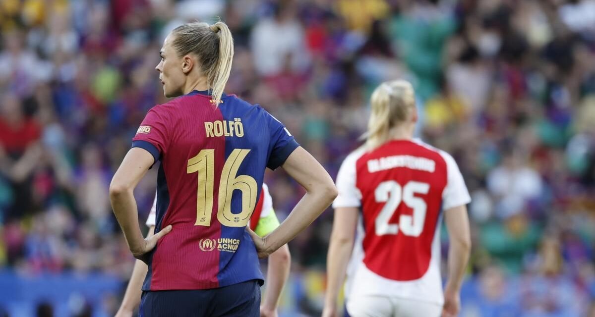 El Barça confirma la lesión de Rolfö y es duda para la Eurocopa