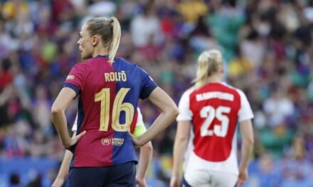 El Barça confirma la lesión de Rolfö y es duda para la Eurocopa