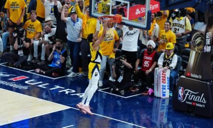 Indiana funde a Oklahoma y toma ventaja en las finales de la NBA