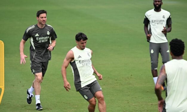 Xabi Alonso: “El calor me preocupa cero porque es lo que hay”