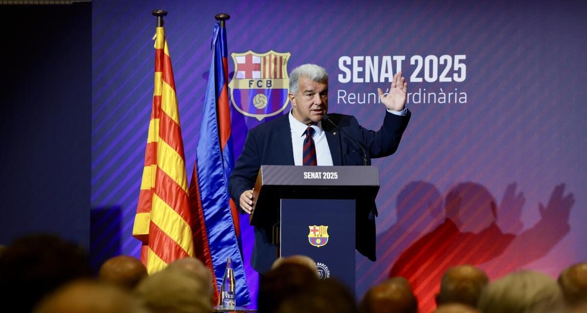 Laporta: “Estamos intentando un fichaje que nos ilusiona mucho”