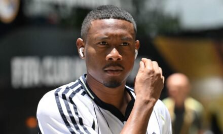 David Alaba, otra vez roto