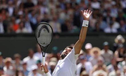 Djokovic borda su servicio para deshacerse de Evans y Munar supera a Marozsan