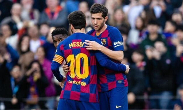 Sergi Roberto, ex capitán del Barça, sobre el vestuario culé: “Siempre se han hecho muchas bromas. Llenaban las taquillas con cacao o ponían una bomba fétida en el coche y Piqué era el peor”