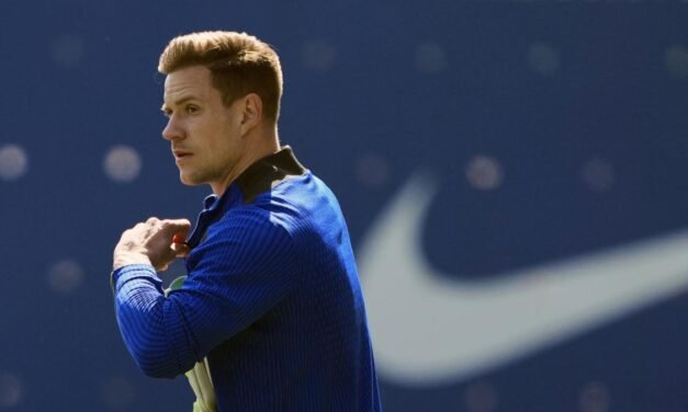 Ter Stegen manda en la porteria del Barça