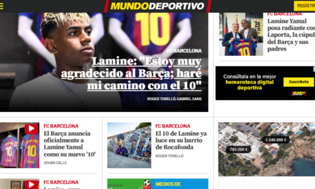 ‘Mundo Deportivo’, líder en internet