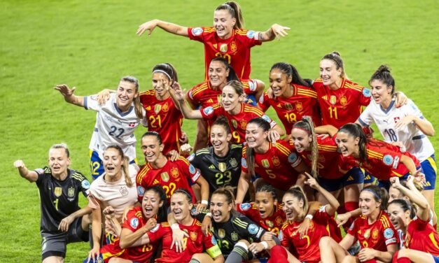 La fiesta con la que España celebró el pase a semifinales