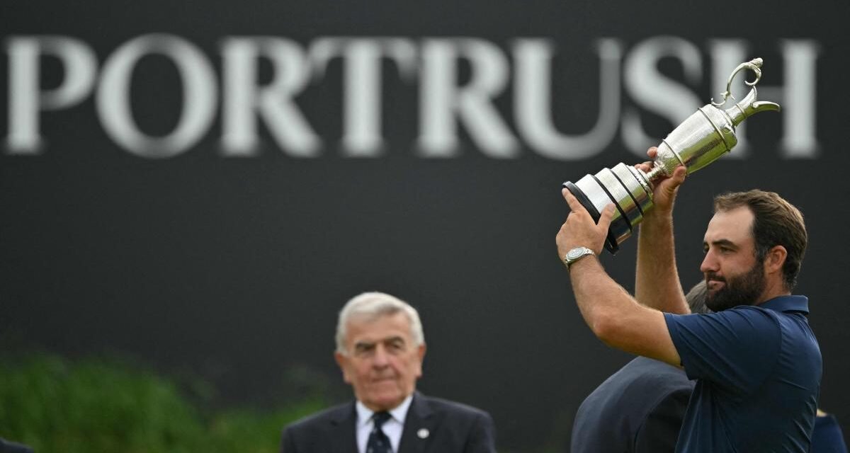 Scheffler, un jugador impasible y un campeón implacable, conquista el British Open
