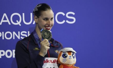 Historia de la sincro en Singapur: Iris Tió, primera campeona del mundo de solo