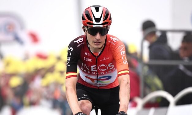 El español Carlos Rodríguez abandona el Tour por una fractura de pelvis