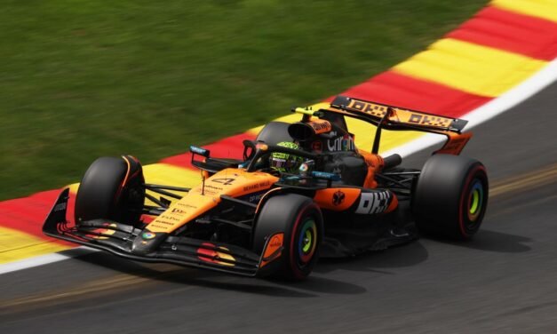Los McLaren dominan en Spa con la pole de Lando Norris y el segundo puesto de Piastri