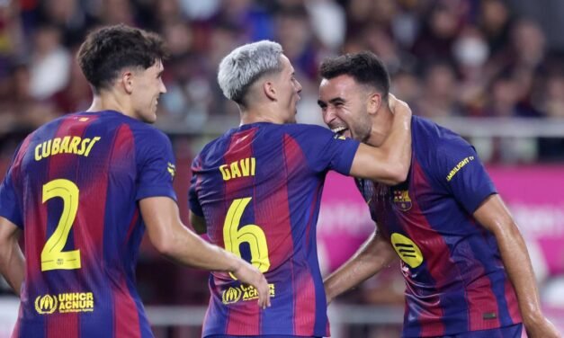 El Barça se aísla del apagón gracias a los debutantes: “Todos los jóvenes que están con nosotros son muy buenos”
