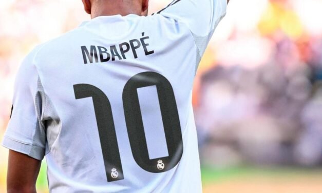 Kylian Mbappé lucirá el 10 en el Real Madrid