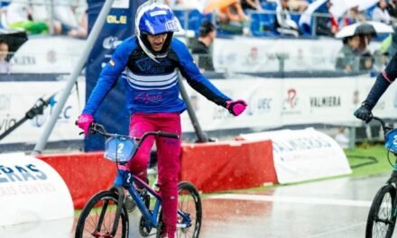 Mia Ayats, bronce mundial de BMX y tercera corona europea con solo 12 años