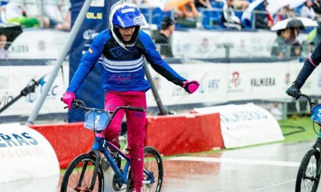 Mia Ayats, bronce mundial de BMX y tercera corona europea con solo 12 años