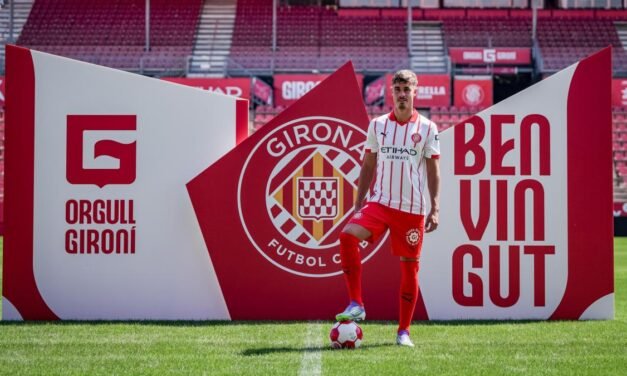 Rincón, presentado en Montilivi: “Cuando llegó el interés del Girona, metí presión al Athletic”
