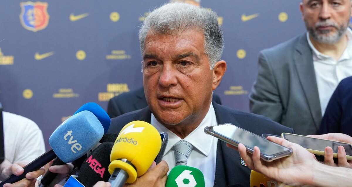 Laporta: “Hemos cumplido con lo que nos pedía LaLiga, estamos contentos”