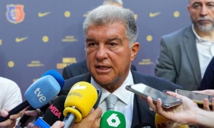 Laporta: “Hemos cumplido con lo que nos pedía LaLiga, estamos contentos”