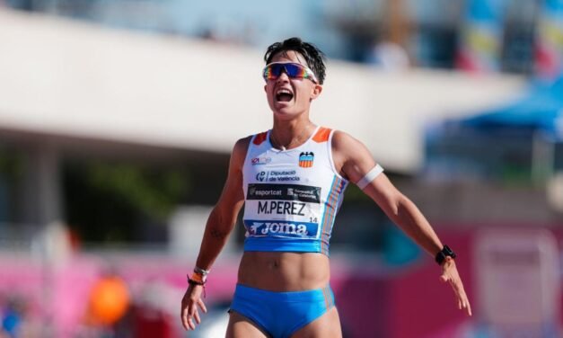 María Pérez bate su marca personal en los 10 kilómetros marcha