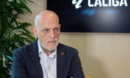 Tebas ataca a Florentino tras una nueva polémica con Real Madrid TV