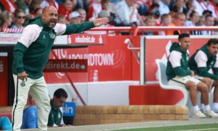 Manolo González construye un muro