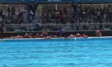 Un tiroteo interrumpe por minutos el Mundial júnior de waterpolo antes del debut de España